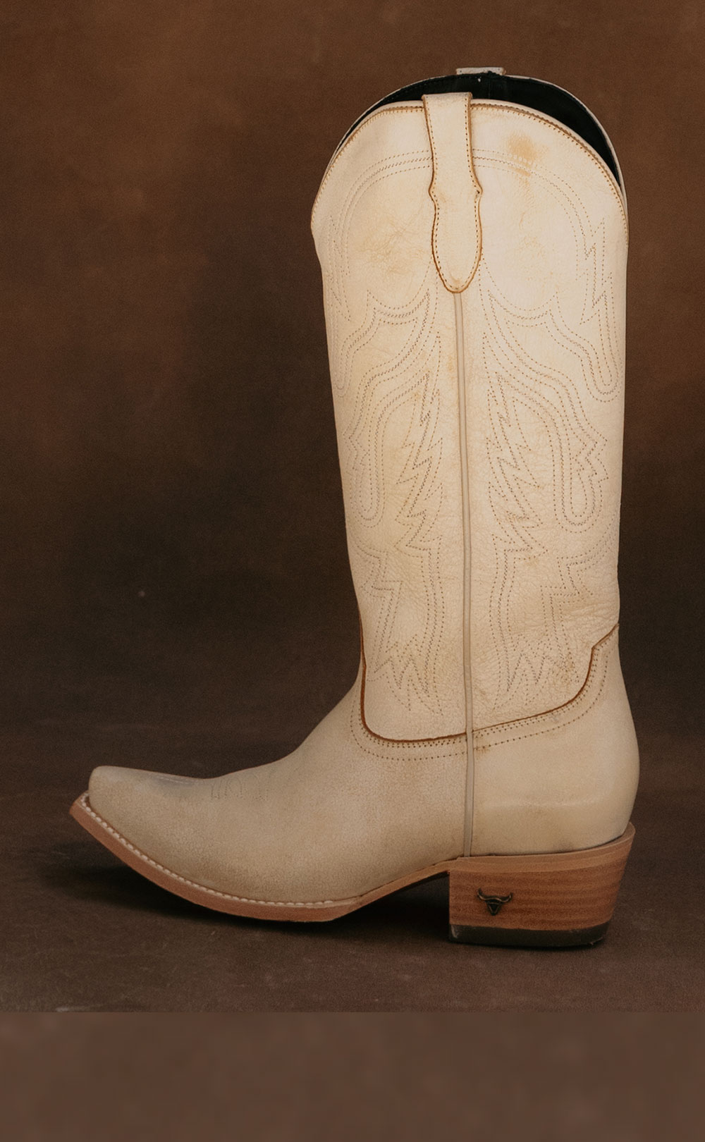 Bota Alta Crema
